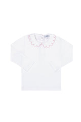 Nella Scallops Long Sleeve Tee