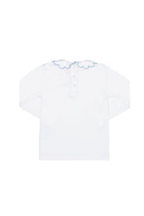Nella Scallops Long Sleeve Tee
