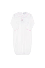 Pink Bear Embroidery Gown