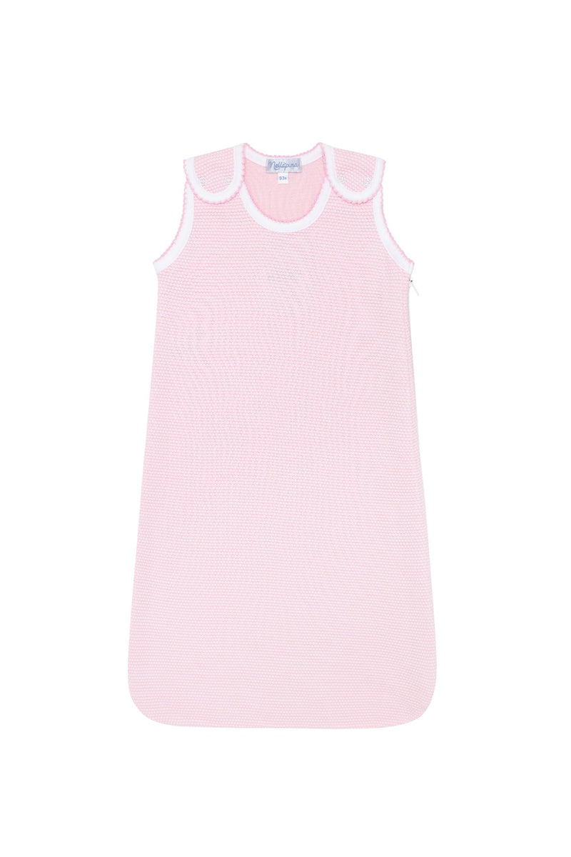 Pink Bubble Zipper Sack