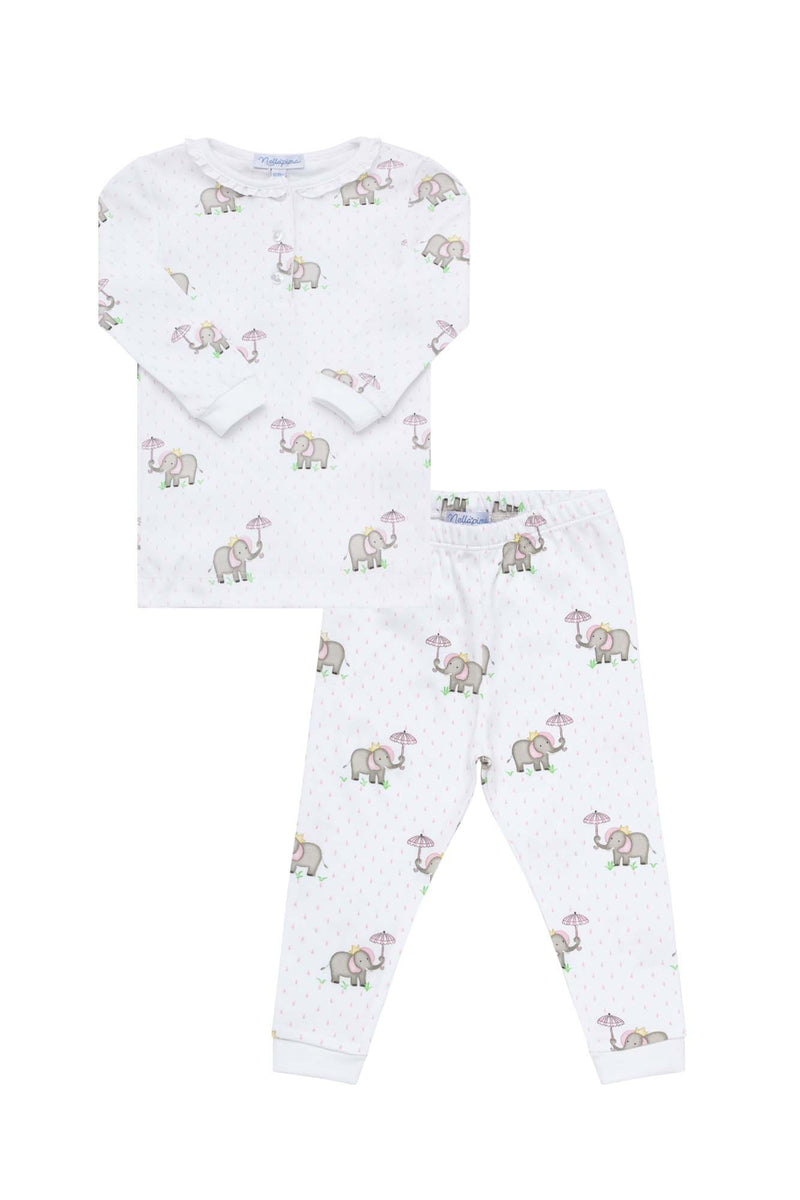 Pink Elephant Pajamas 