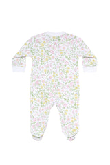 Berry Wildflowers Zipper Footie