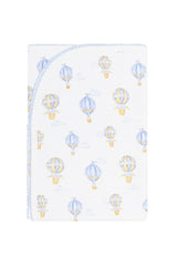 Blue Balloons Print Blanket