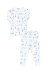 Blue London Toile Pajamas
