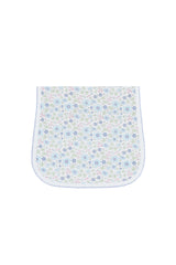 Blue Meadow Burp Cloth