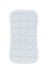 Blue Meadow Burp Cloth