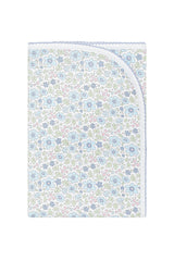 Blue Meadow Receiving Blanket