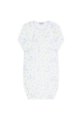Blue Bunny Print Gown 