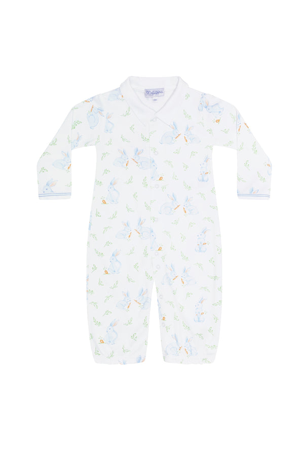 Blue Bunny Print Converter Gown