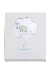 Blue Elephant Baby Crib Sheets