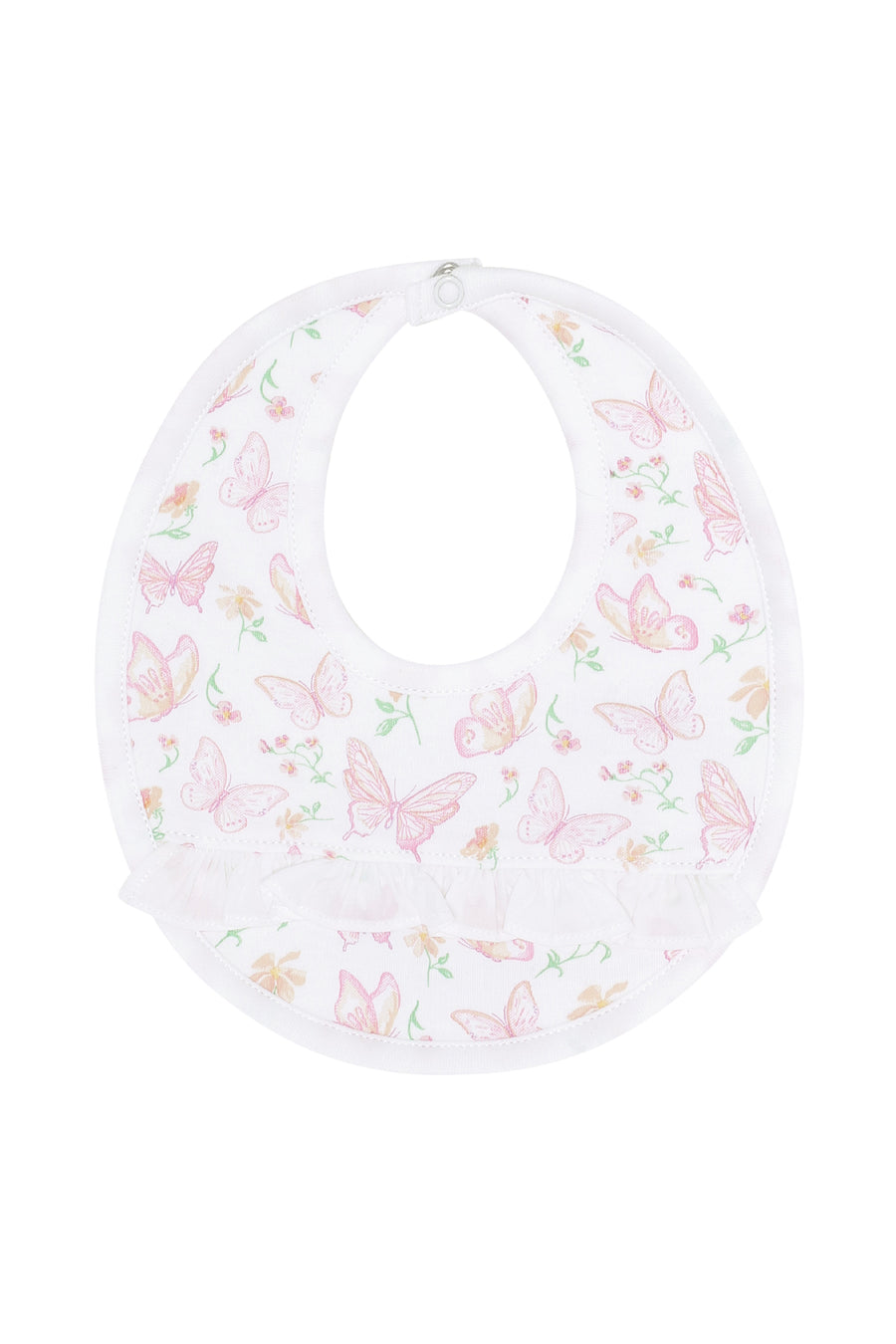 Butterflies Print Bib