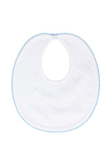 Basket Weave Baby Bib