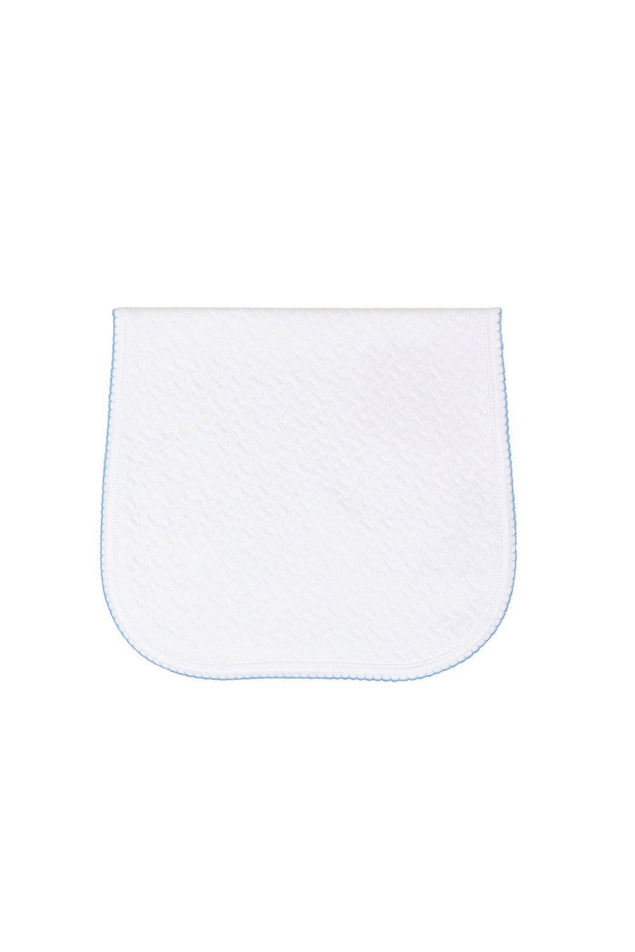 Basket Weave Baby Burp Cloth