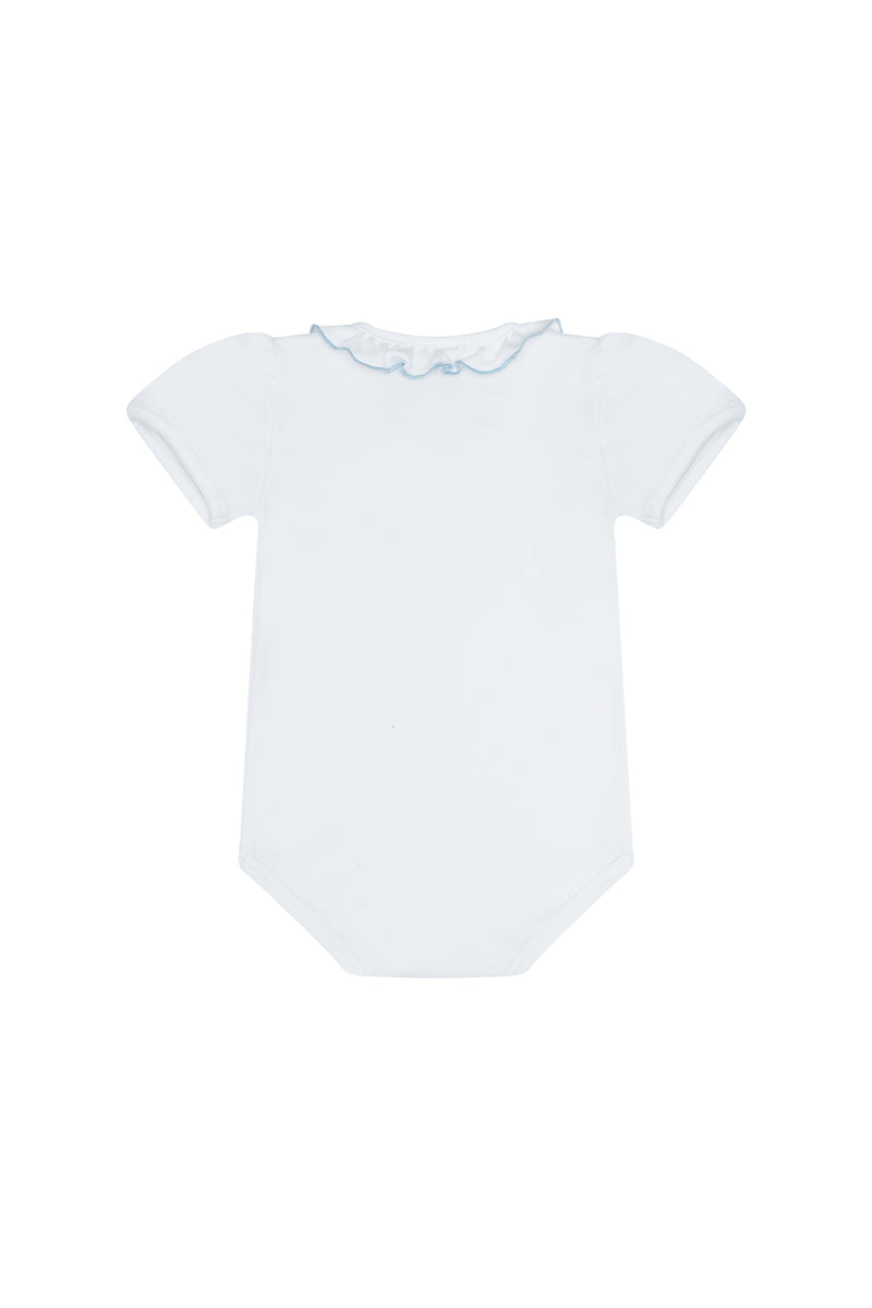 Ruffle Short Sleeve Onesie