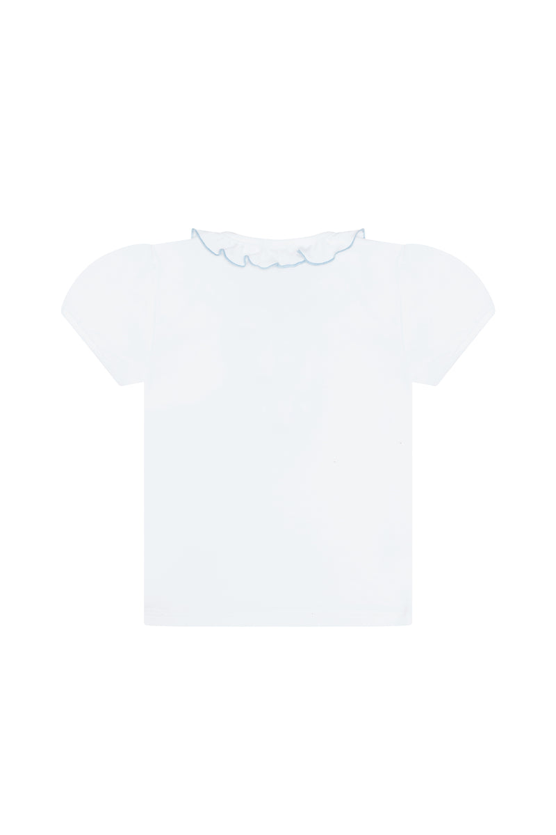 Ruffle Short Sleeve Tee