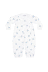 Blue Stars Print Converter Gown