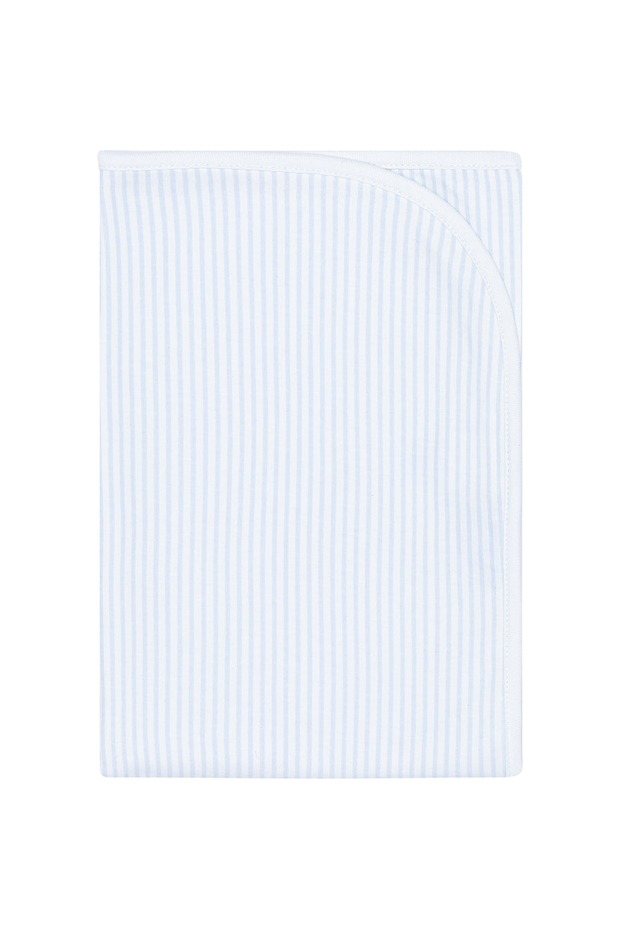 Blue Classic Stripes Receiving Blanket