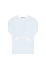 Blue Herringbone Pajamas