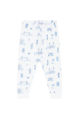 Blue London Toile Pajamas