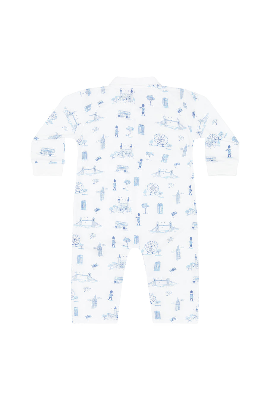 Blue London Toile Romper LS