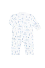 Blue London Toile Romper LS
