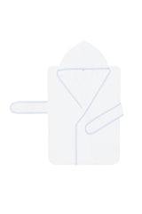 Blue Nella Hooded Bath Towel Sack