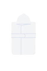 Blue Nella Hooded Bath Towel Sack