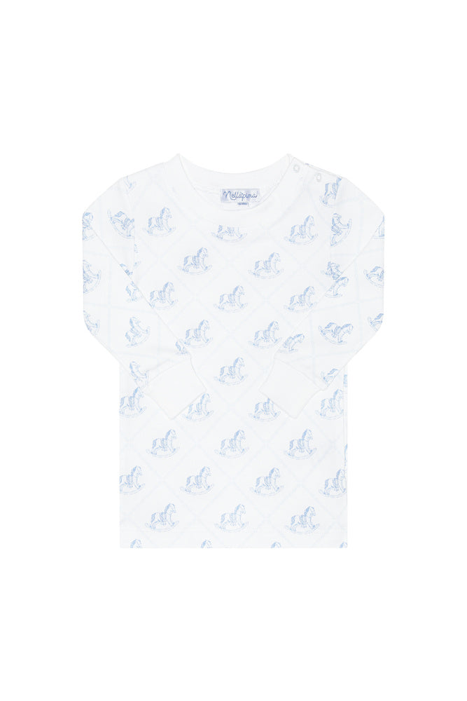 Blue Rocking Horse Pajamas