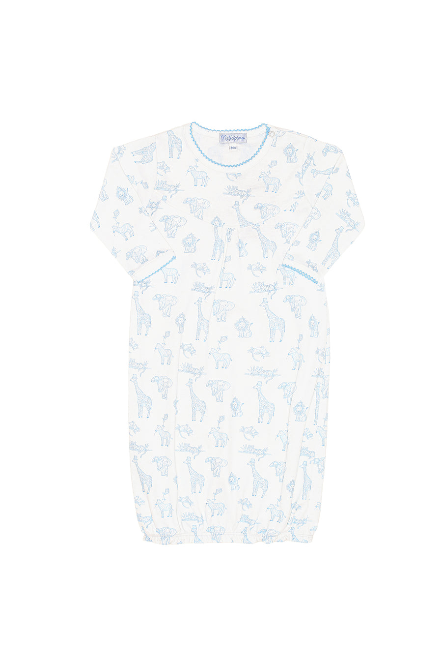 Blue Safari Gown