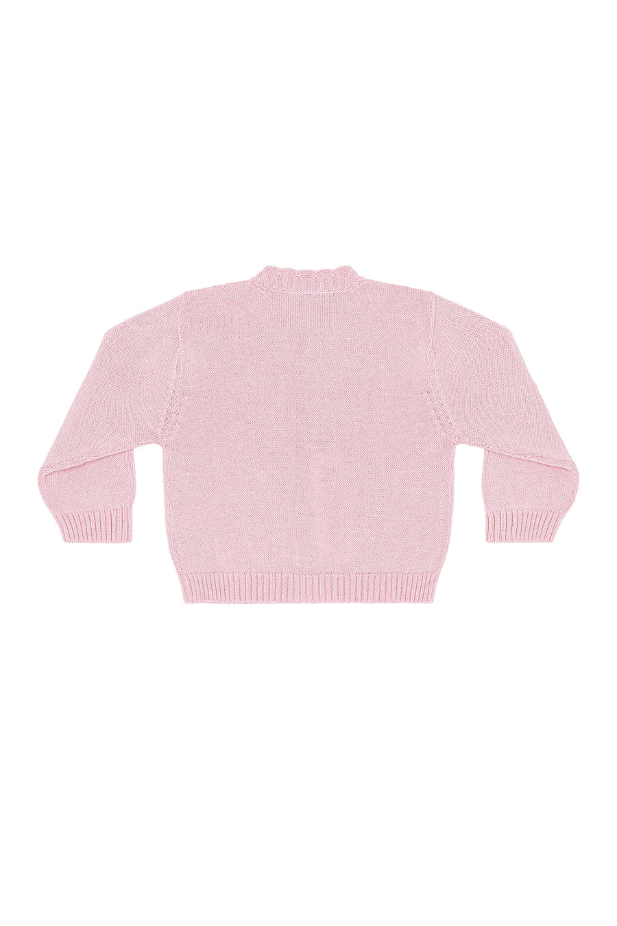 Charming Bow Embroidered knit Cardigan