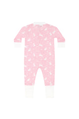 Pink Bunny Cotton Coverall