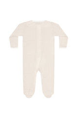 Camel Classic Stripes Zipper Footie
