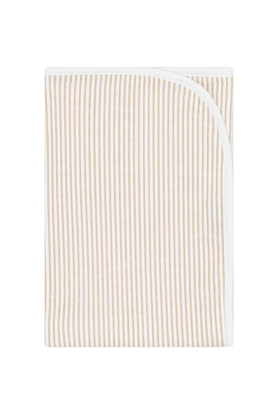 Camel Classic Stripes Receiving Blanket