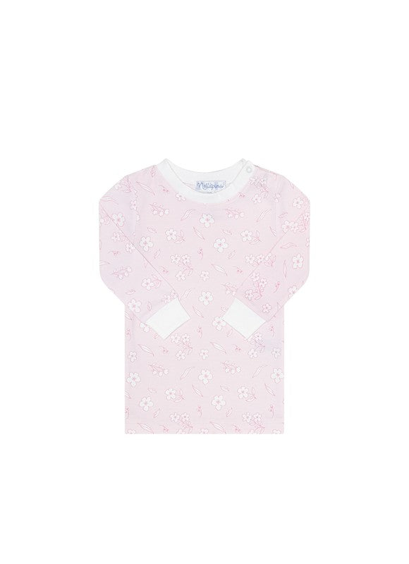 Pink Herringbone Pajamas