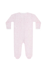 Cherry Blossoms Zipper Footie