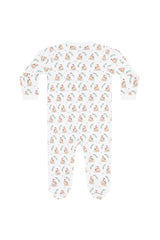 Christmas Bears Zipper Footie
