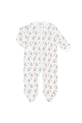 Christmas Bears Zipper Footie