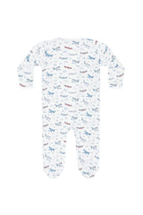 Cloud Chasers Zipper Footie
