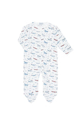 Cloud Chasers Zipper Footie