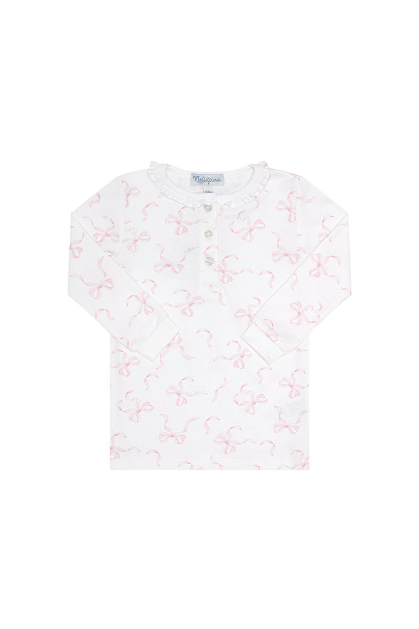 Charming Bows Print Pajamas