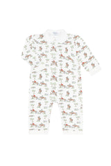 Equestrian Chase Romper LS