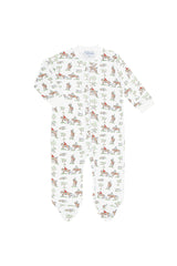 Equestrian Chase Zipper Footie