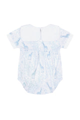 Blue Giraffe Print Bubble