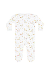 Harvest Time Zipper Footie