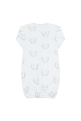 Blue Lamb Print Gown 