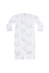 Pink Lamb Print Converter Gown