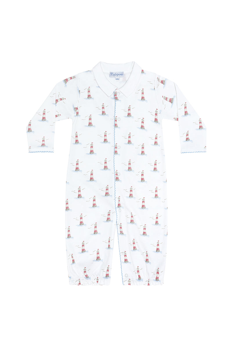 Lighthouse Print Converter Gown