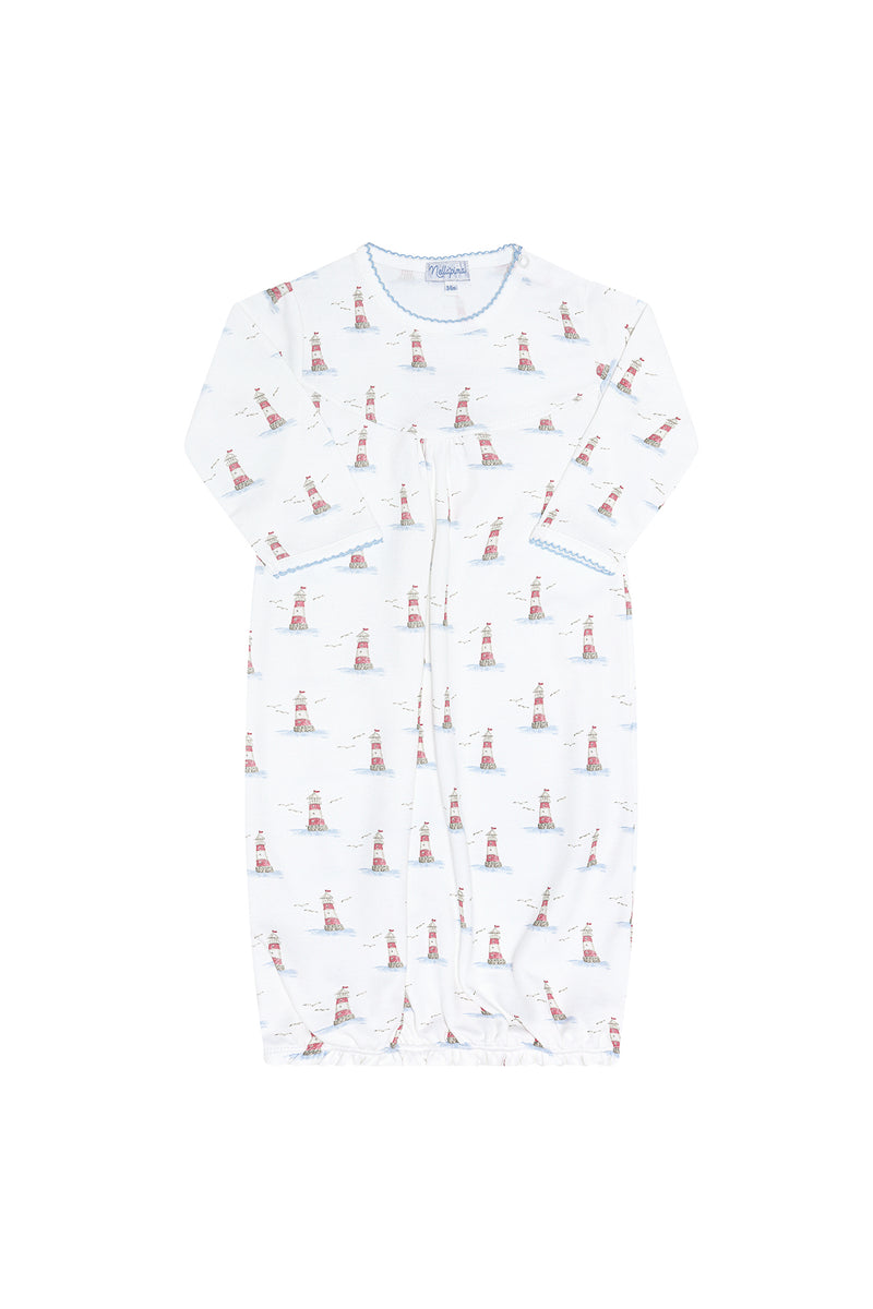 Lighthouse Print Gown