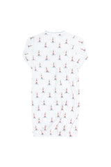 Lighthouse Print Gown