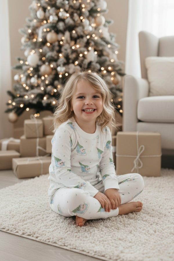 Pink Merry Sleighs Pajamas